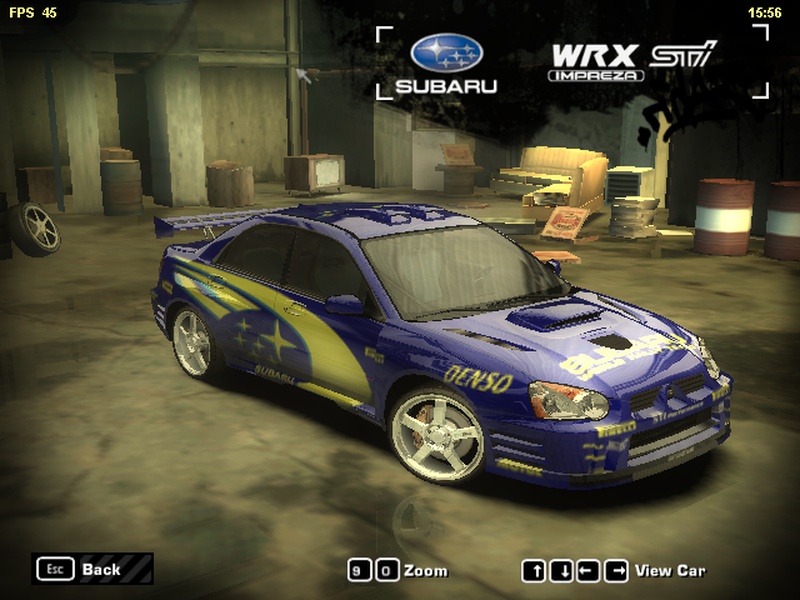 Subaru racing style