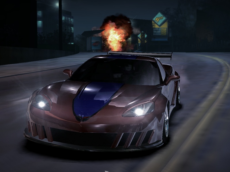 Independence Day Corvette ZO6 by Drift King 1991