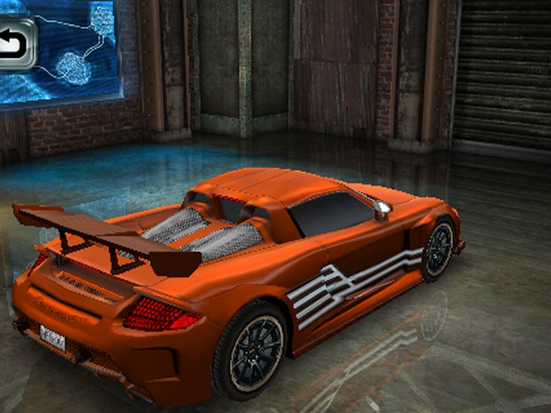 Carrera GT Need For Speed Undercover iTouch