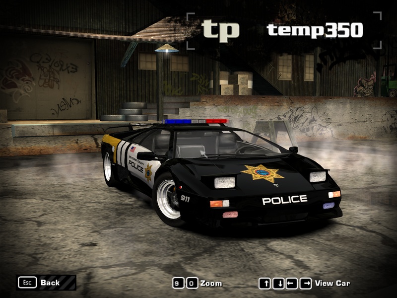 Lamborghini Seacrest County Police Department Diablo SV (1997)