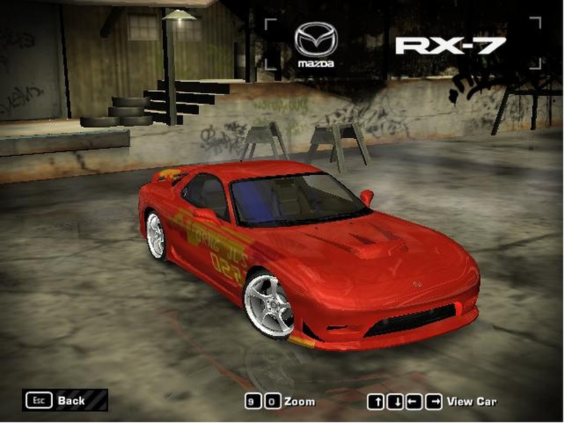 Fast and Furious 2 Mazda Rx-7