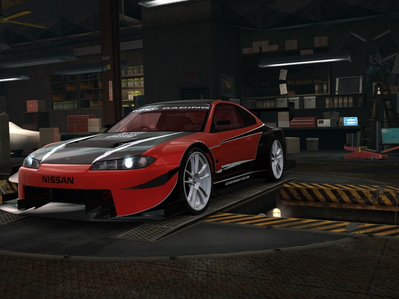 my nissan silvia s15 spark edition "la toxica" with stacked deck vinyl