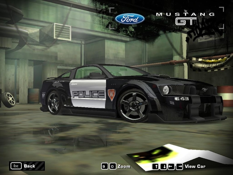 Barricade Police Mustang GT 643