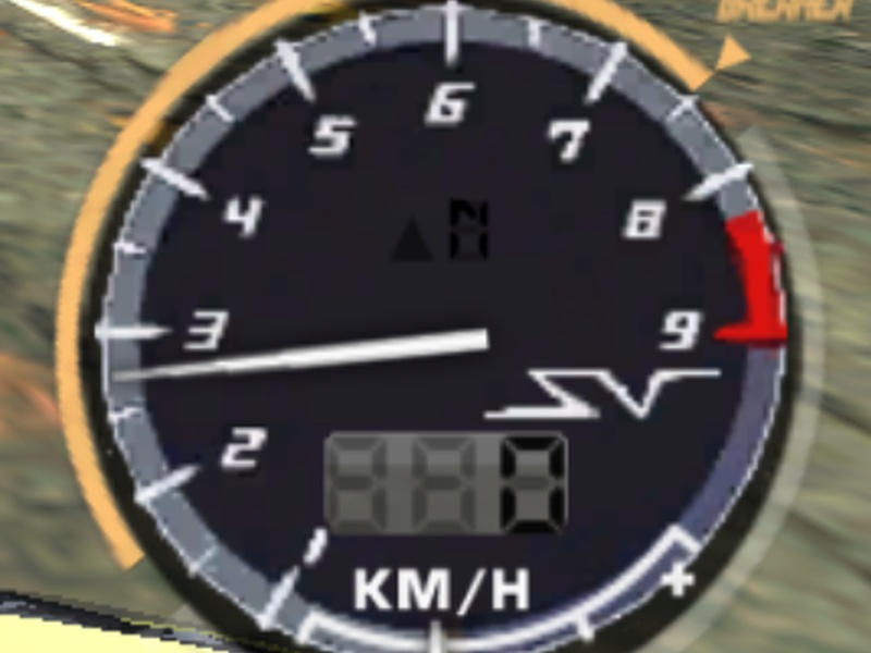 murcielago SV Speedometer