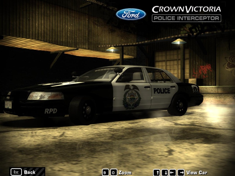 2006-2008 Rockport Police Department Ford Crown Victoria Police Interceptor (COPMIDSIZEINT, COPMIDSIZE, and COPGHOST Replacements) Slicktop versions