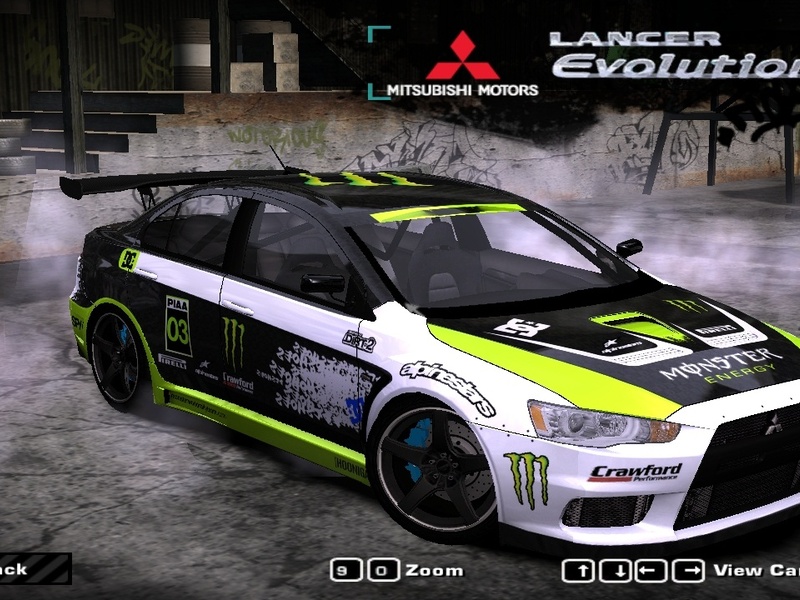 Lancer Evo X Rally Car
