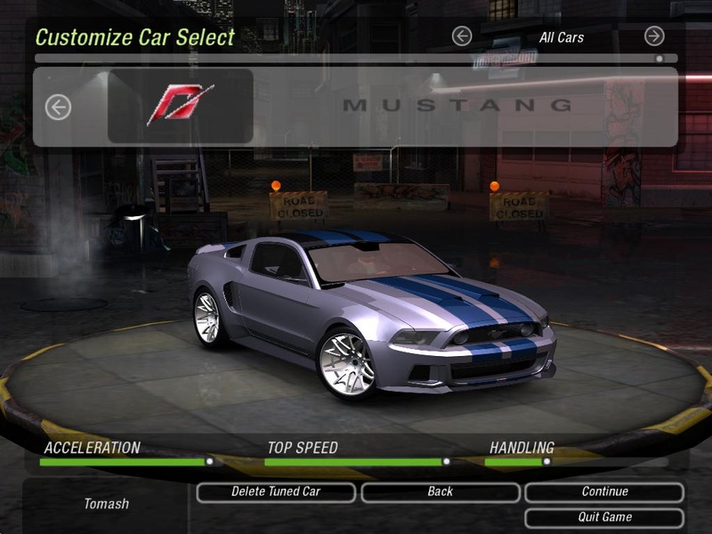 '14 Ford Mustang GT (Need for Speed Movie)
