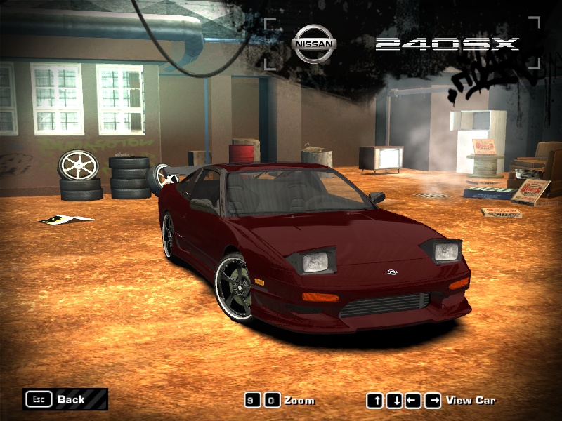 Nissan 240SX With Turkish APP Plate
