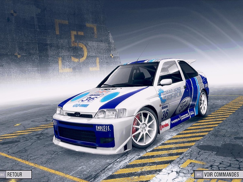 Ford Escort RS Cosworth Rally inspired livery