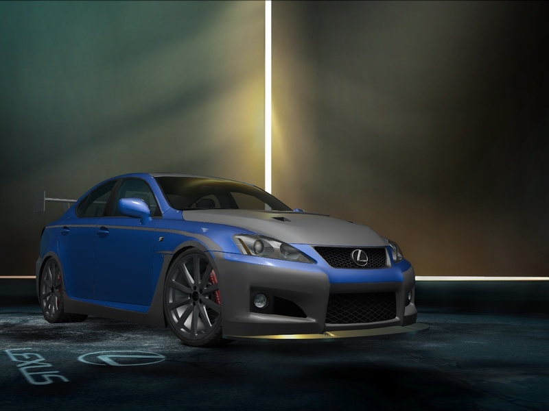 my lexus is f (recreated in the DLC)