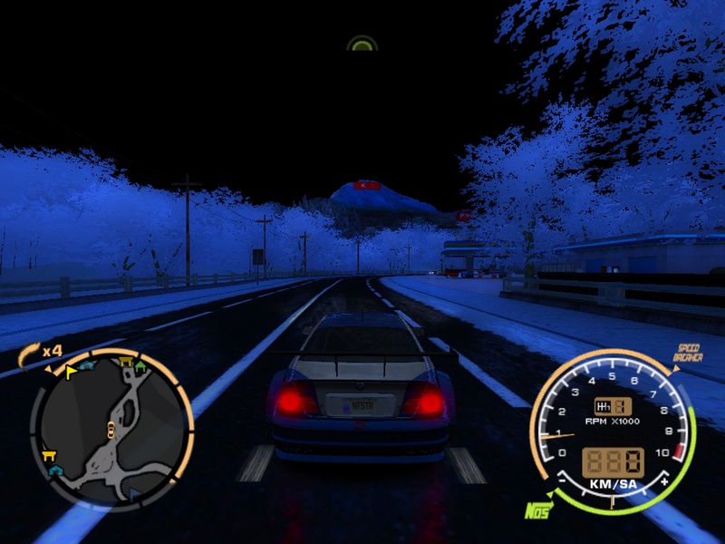 NFS Most Wanted: Night in Winter v1.0 Beta