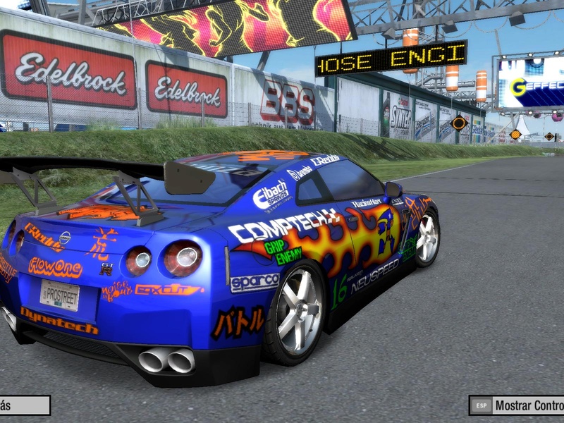 '08 Nissan GT-R (R35) "The Flaming Rocket"