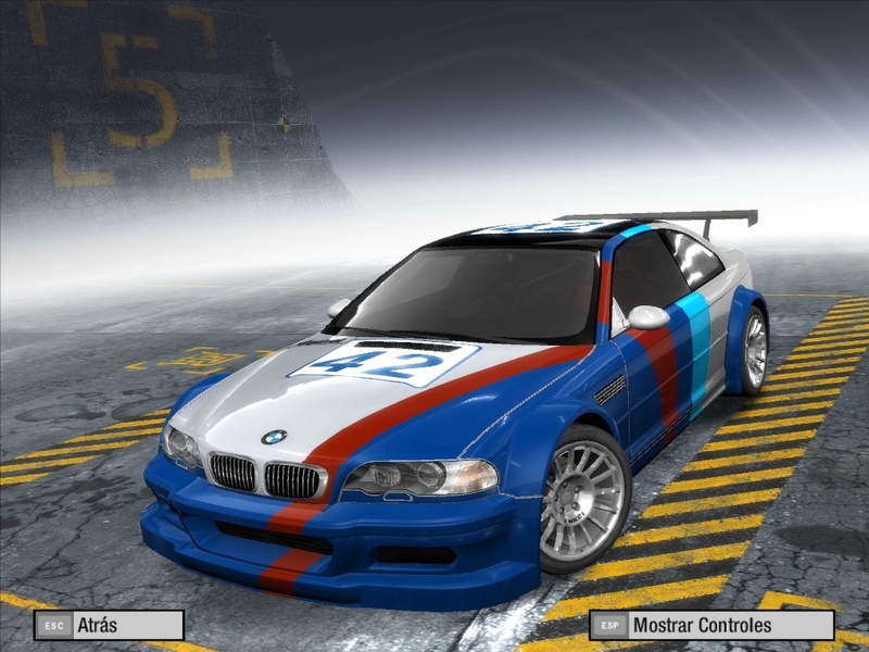Recreation of BMW M3 GTR Racing