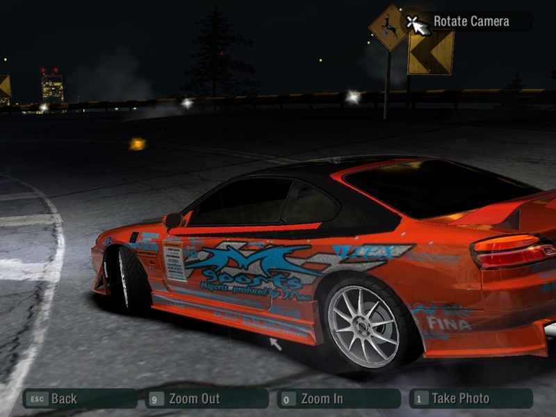 Nissan Silvia Orange Team