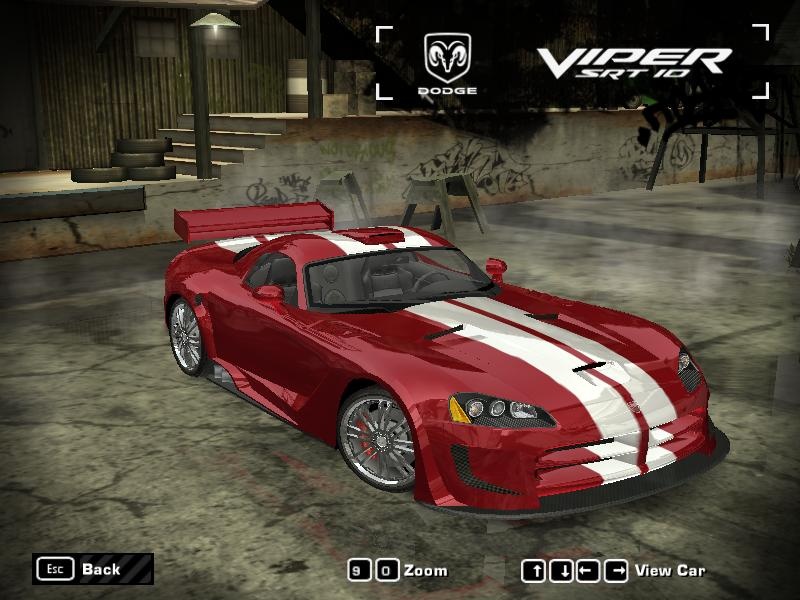 Dodge Viper Elite racer Tuning