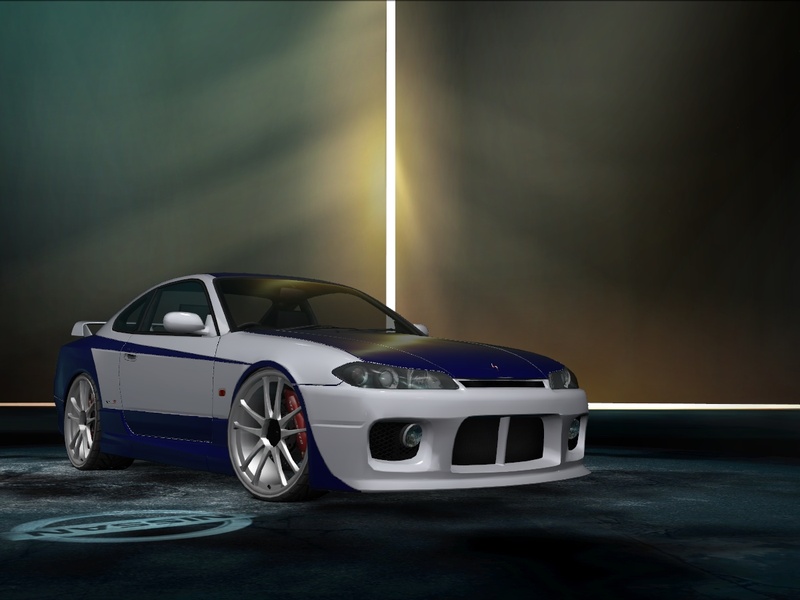 my nissan silvia s15 (recreated in the DLC)