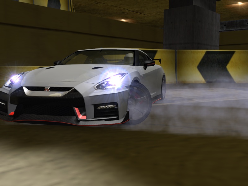 Drifting with GM25's '17 GT-R Nismo