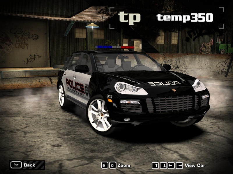 Porsche Seacrest County Police Department Cayenne Turbo S (2009)