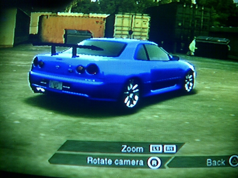 R34 from the Fast and Furious 4