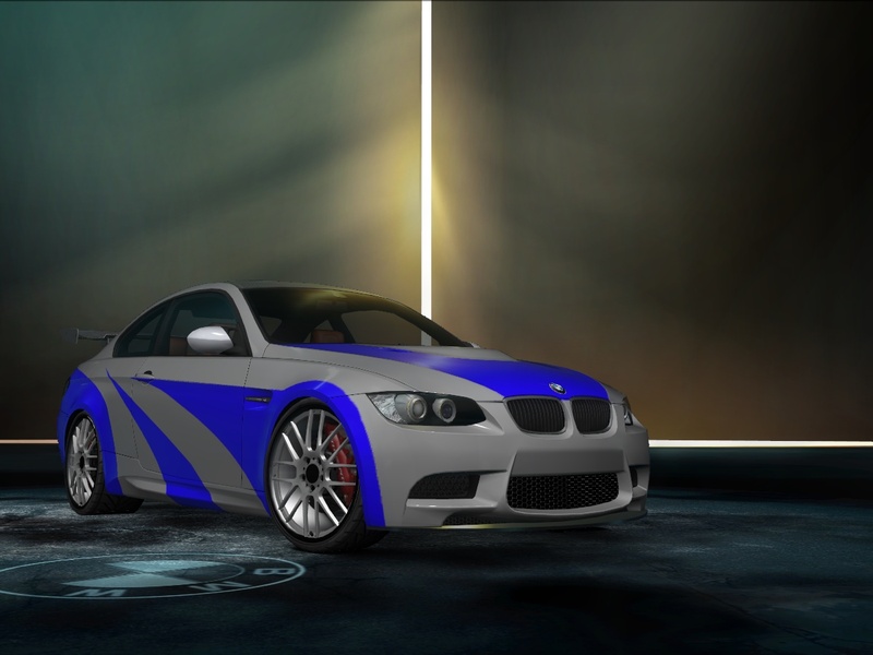my bmw m3 e92 "most wanted" edition from nfs the run (recreated in the DLC)