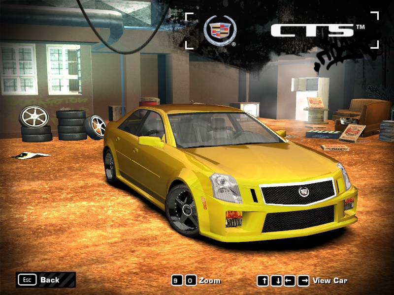 Cadillac CTS Yellow Chick