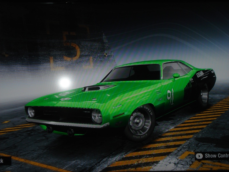 NFS Prostreet Plymouth Hemi Cuda (Remade From Back Of Xbox360 Case)