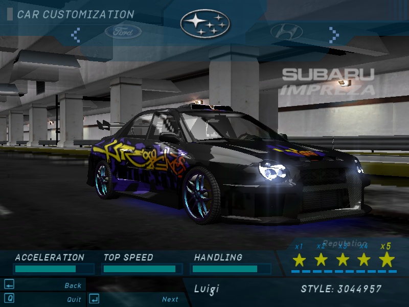 my Subaru Impreza