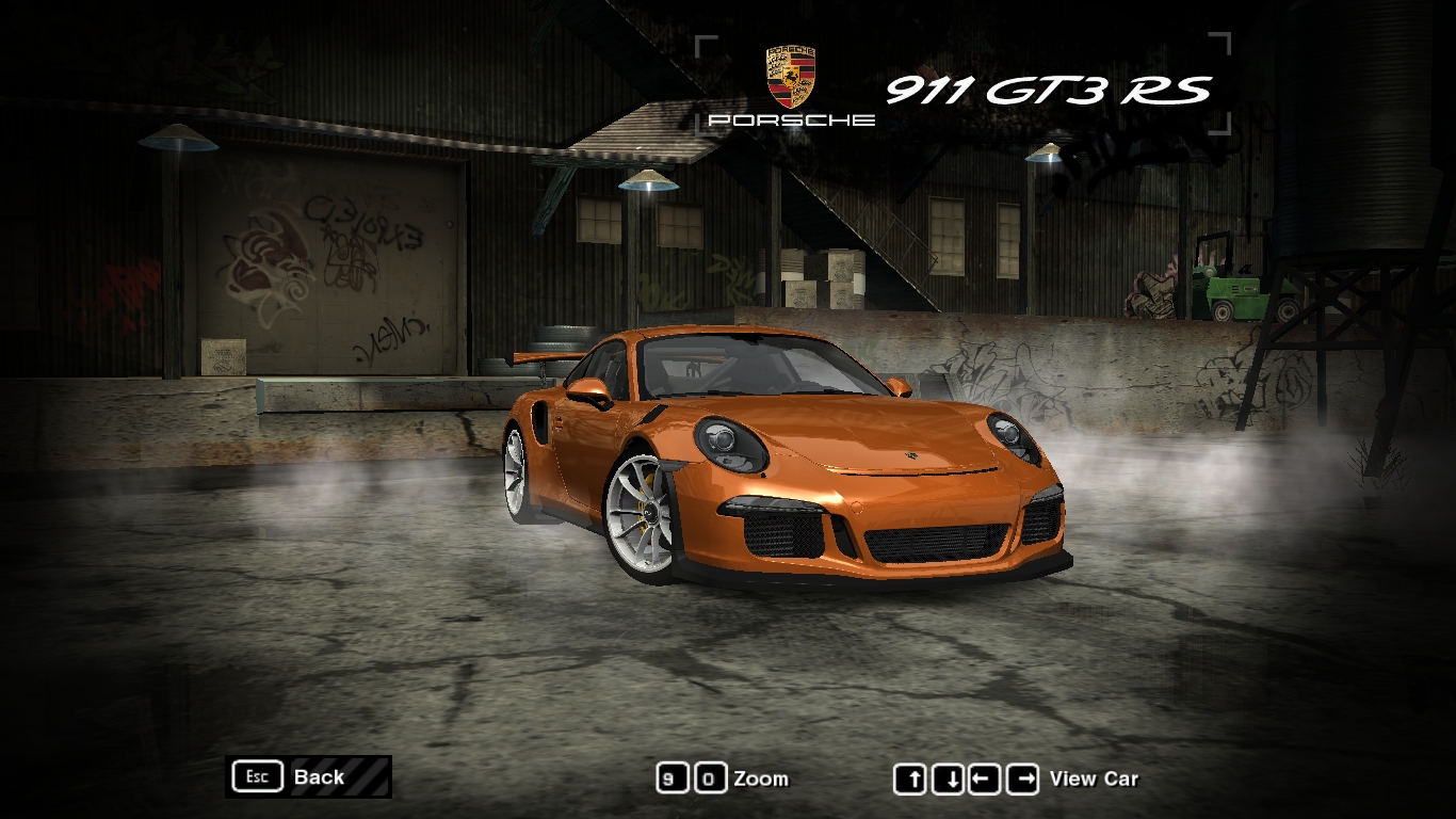 Need For Speed Most Wanted Porsche 911(991) GT3 RS