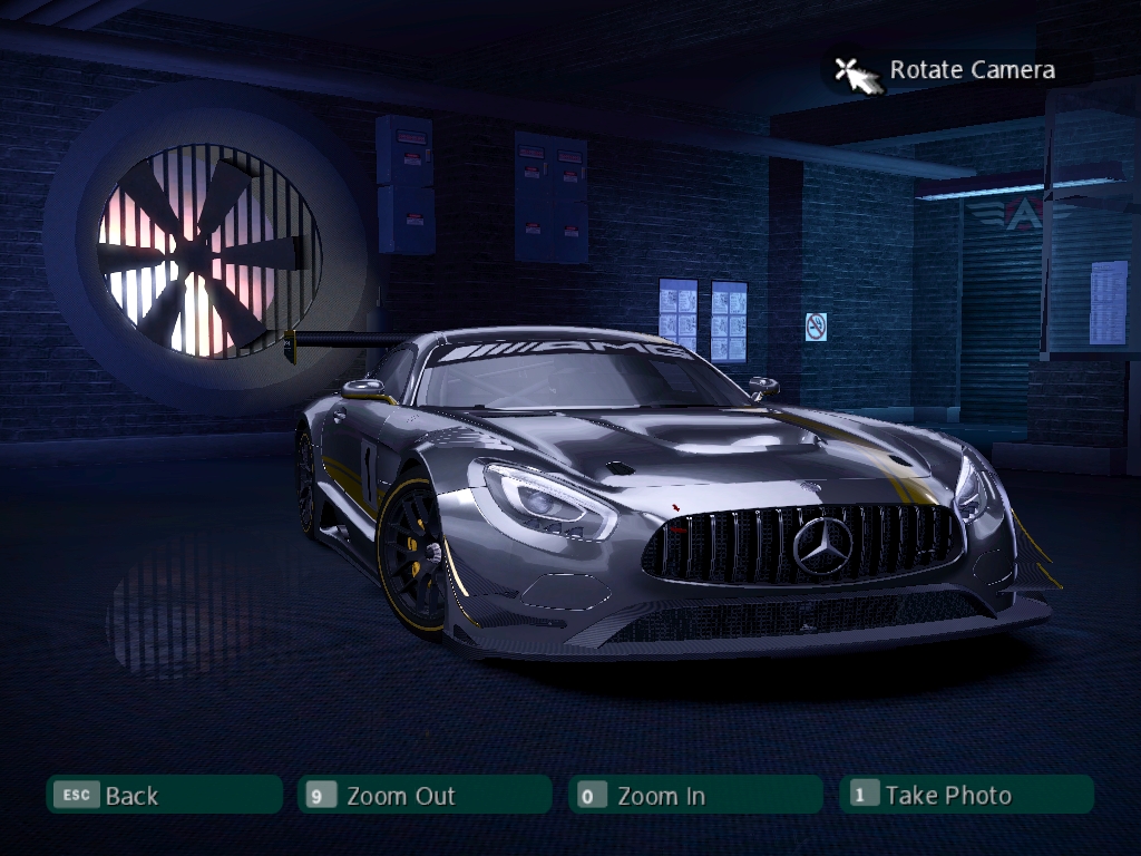 Need For Speed Carbon Mercedes Benz AMG GT3