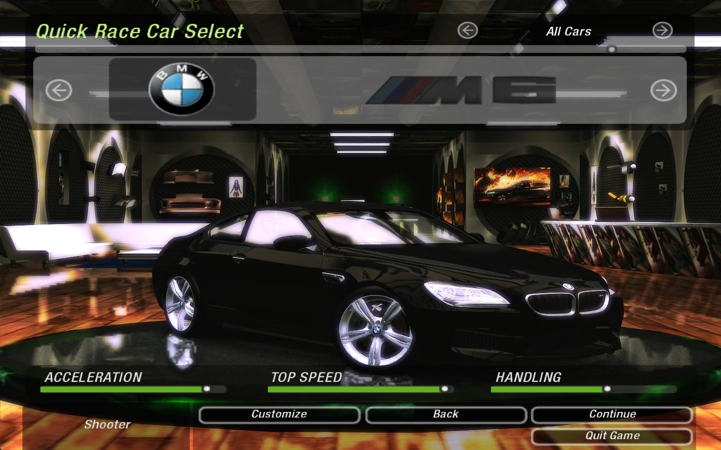 Need For Speed Underground 2 BMW M6