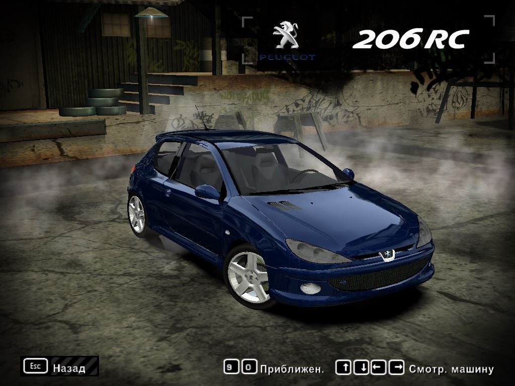 Need For Speed Most Wanted Peugeot 206 RC
