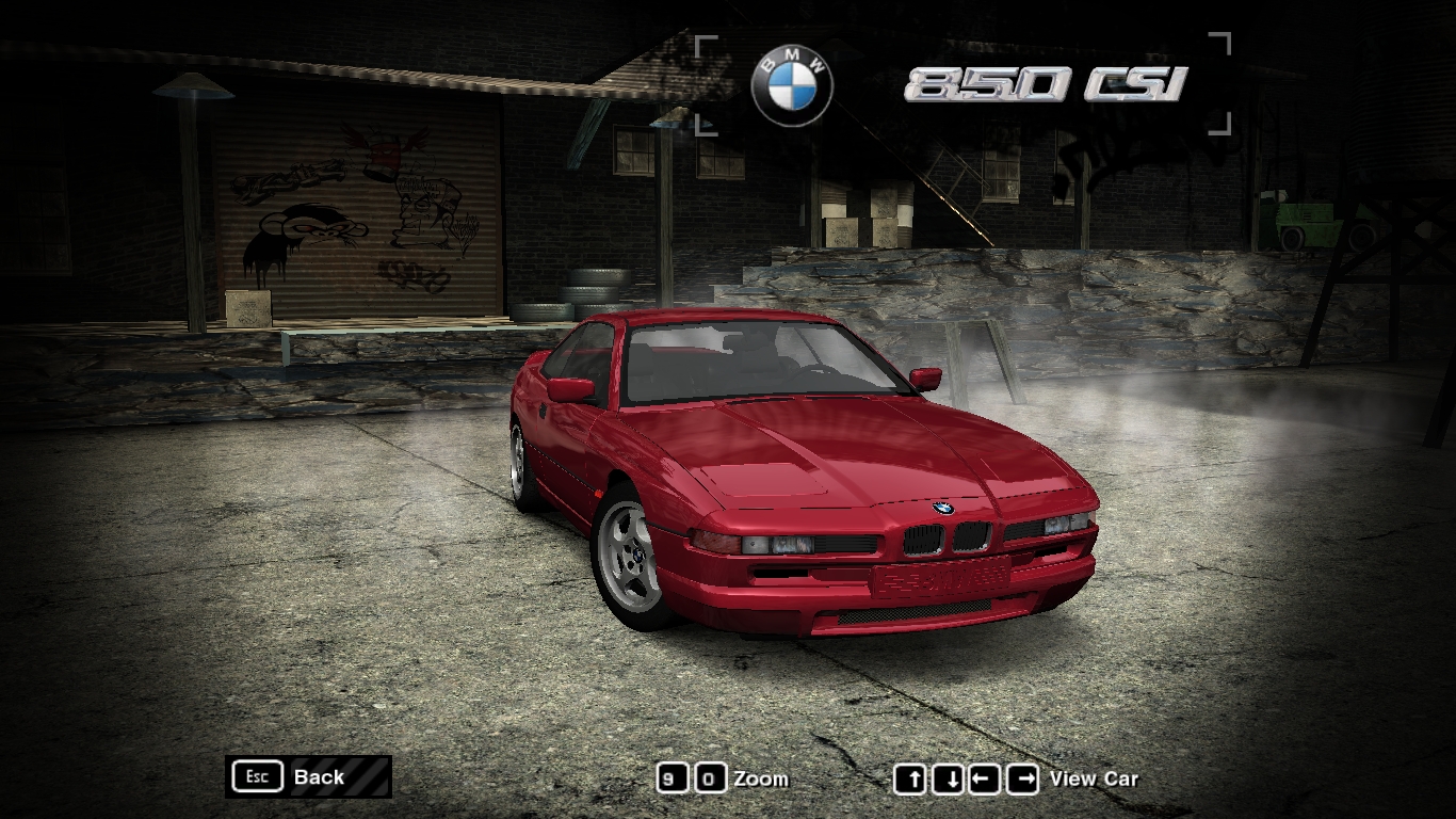 Need For Speed Most Wanted BMW 850CSi