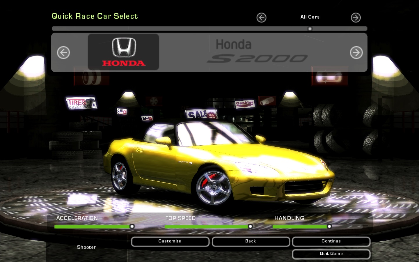 Need For Speed Underground 2 Honda S2000
