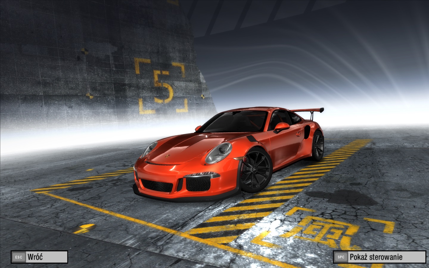 Need For Speed Pro Street Porsche 911 (991) GT3 R.S.