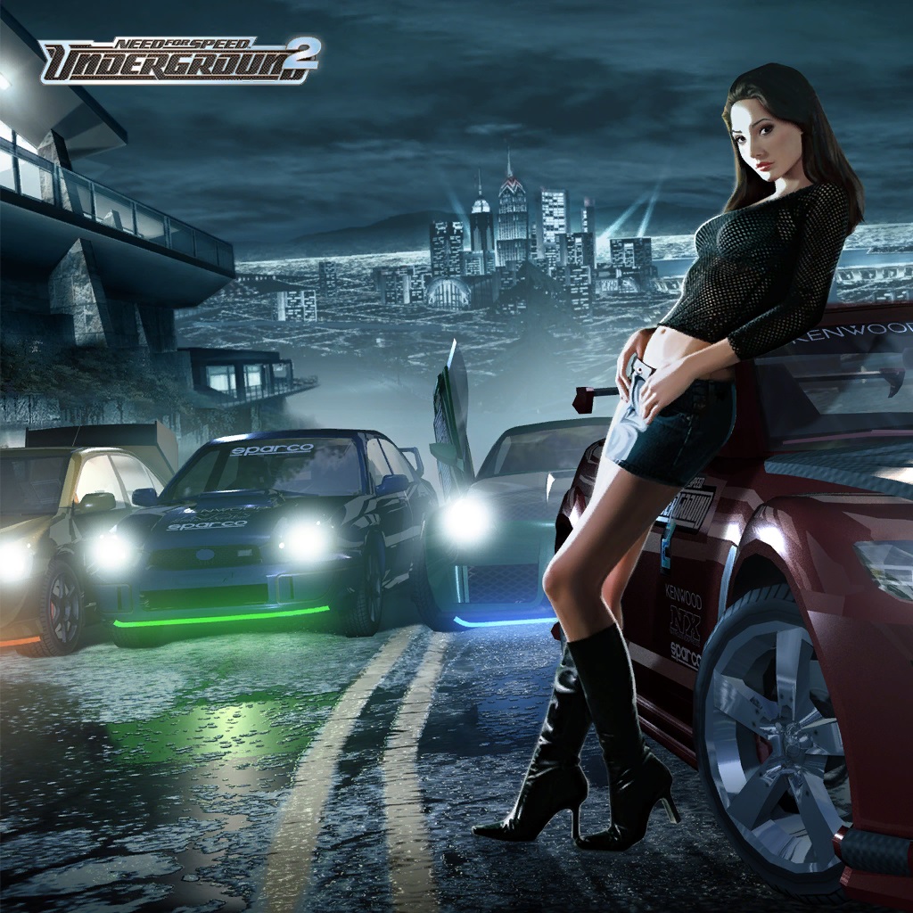 Need For Speed Underground 2 Beta Title Screen