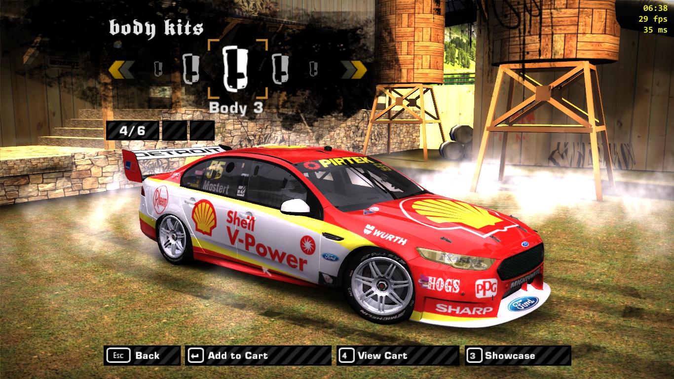 Need For Speed Most Wanted Ford Falcon V8 Supercars