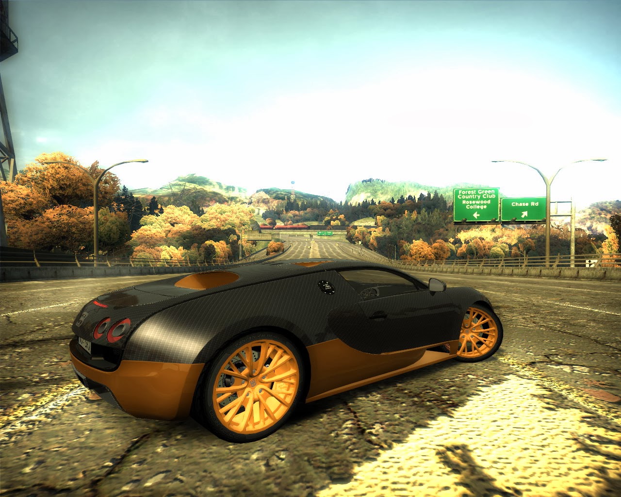 Need For Speed Most Wanted Bugatti Veyron Super Sport Modified Performance