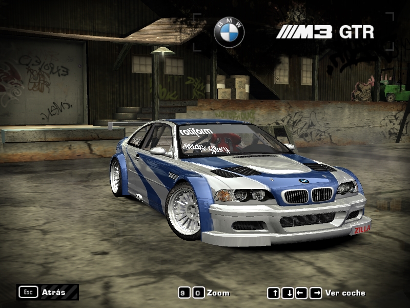 Need For Speed Most Wanted BMW M3 GTR (deluxe)