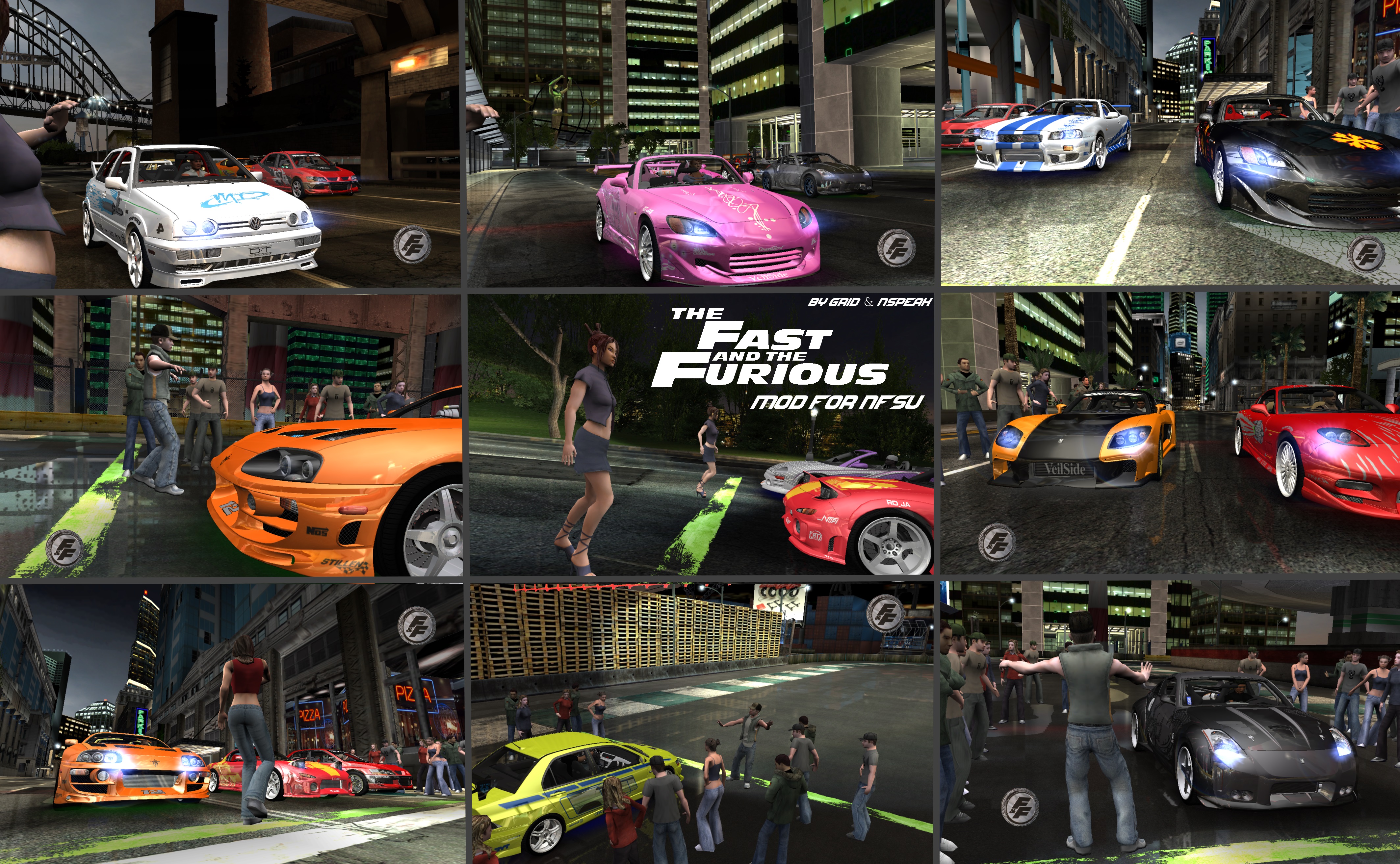 Need For Speed Underground The Fast and the Furious Mod