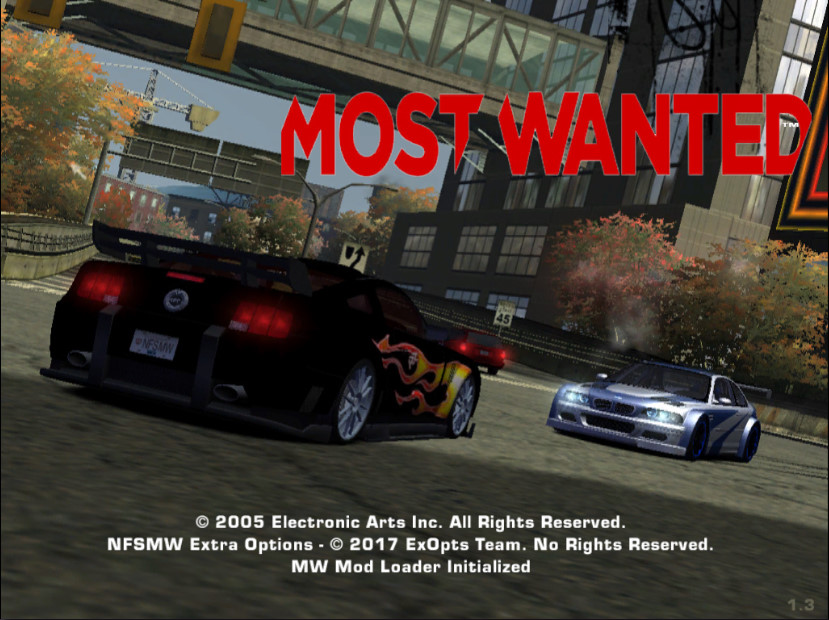 Need For Speed Most Wanted Razor Callahan Boot Screen Version 2