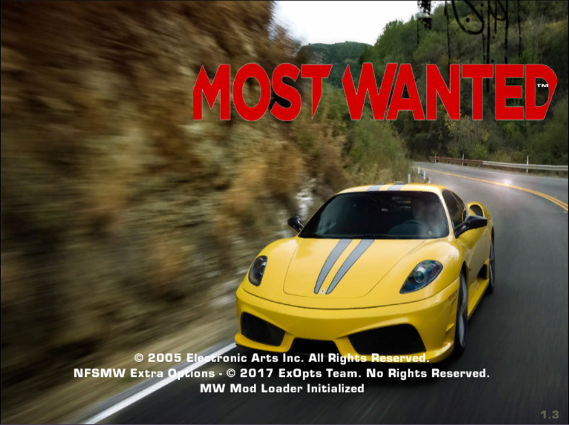 Need For Speed Most Wanted Ferrari F430 Scuderia New Boot Screen