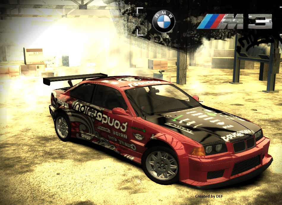 Need For Speed Most Wanted Aki Kimura Vinyl for BMW E36 mod