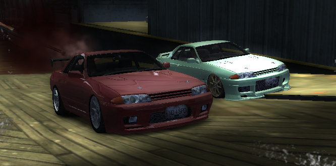 Need For Speed Most Wanted Nissan Skyline GTS-T (R32) convertion to GT-R
