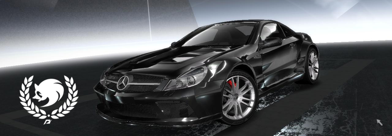 Need For Speed Pro Street Mercedes Benz SL65 Black Series