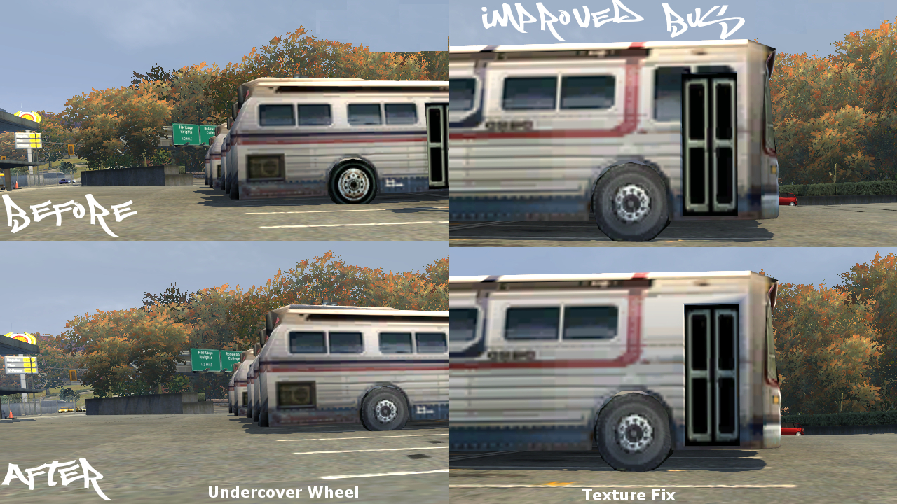 Need For Speed Most Wanted Improved Bus