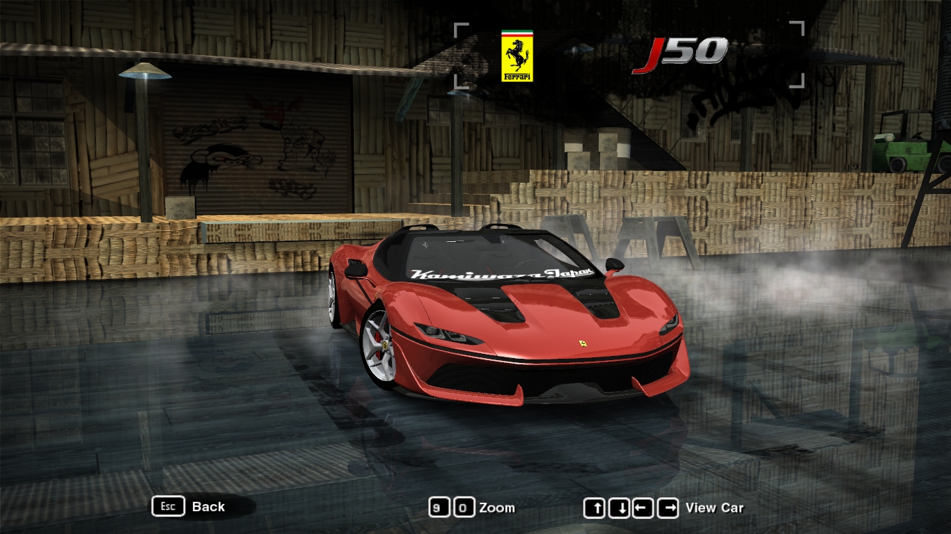 Need For Speed Most Wanted Ferrari J50