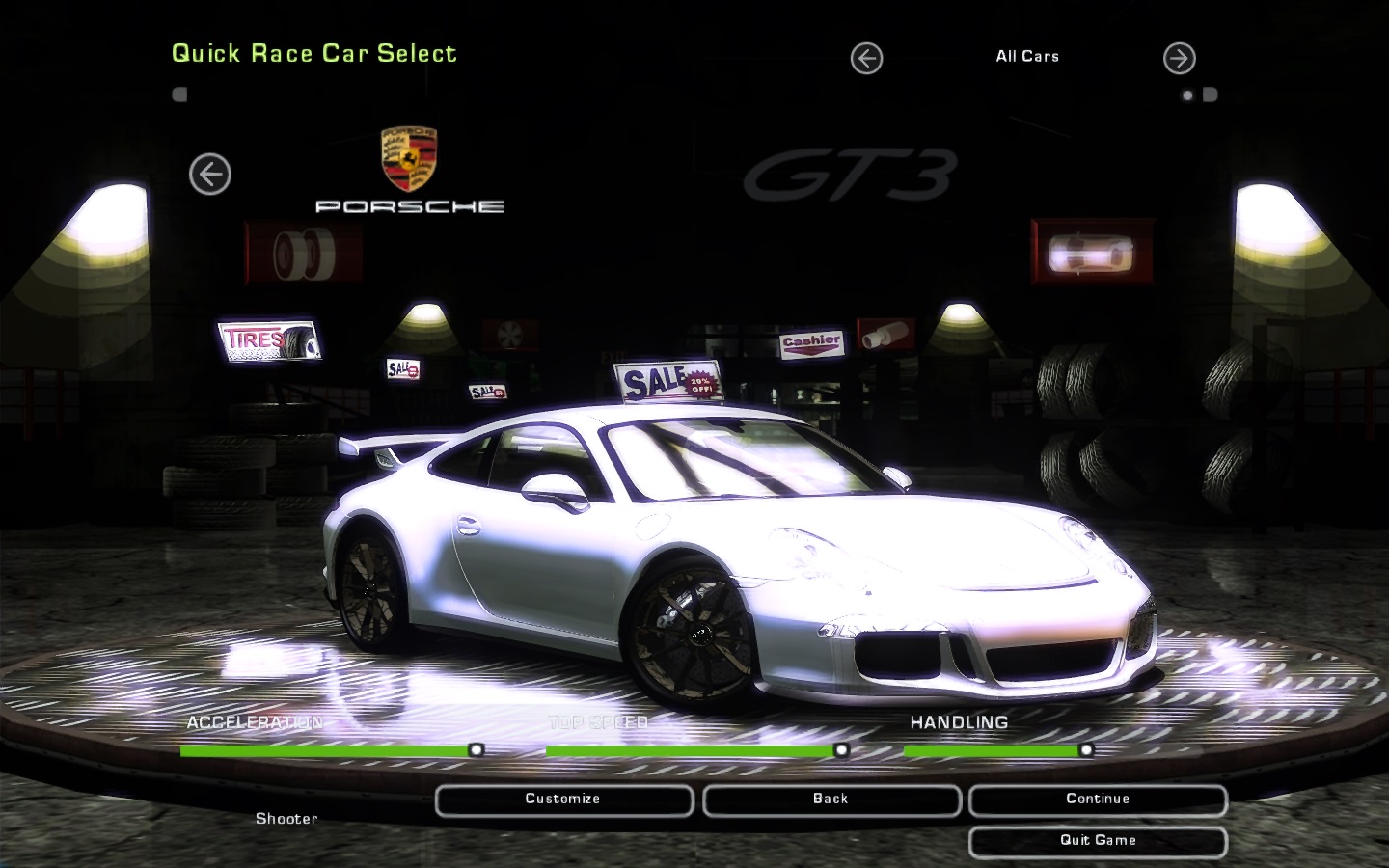 Need For Speed Underground 2 Porsche 911 (991) GT3