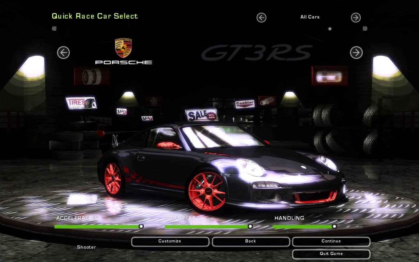 Need For Speed Underground 2 Porsche 911 (997-2) GT3 R.S