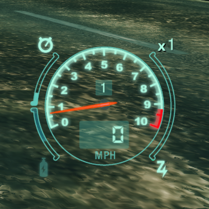Need For Speed Undercover Most Wanted Style Gauge V2