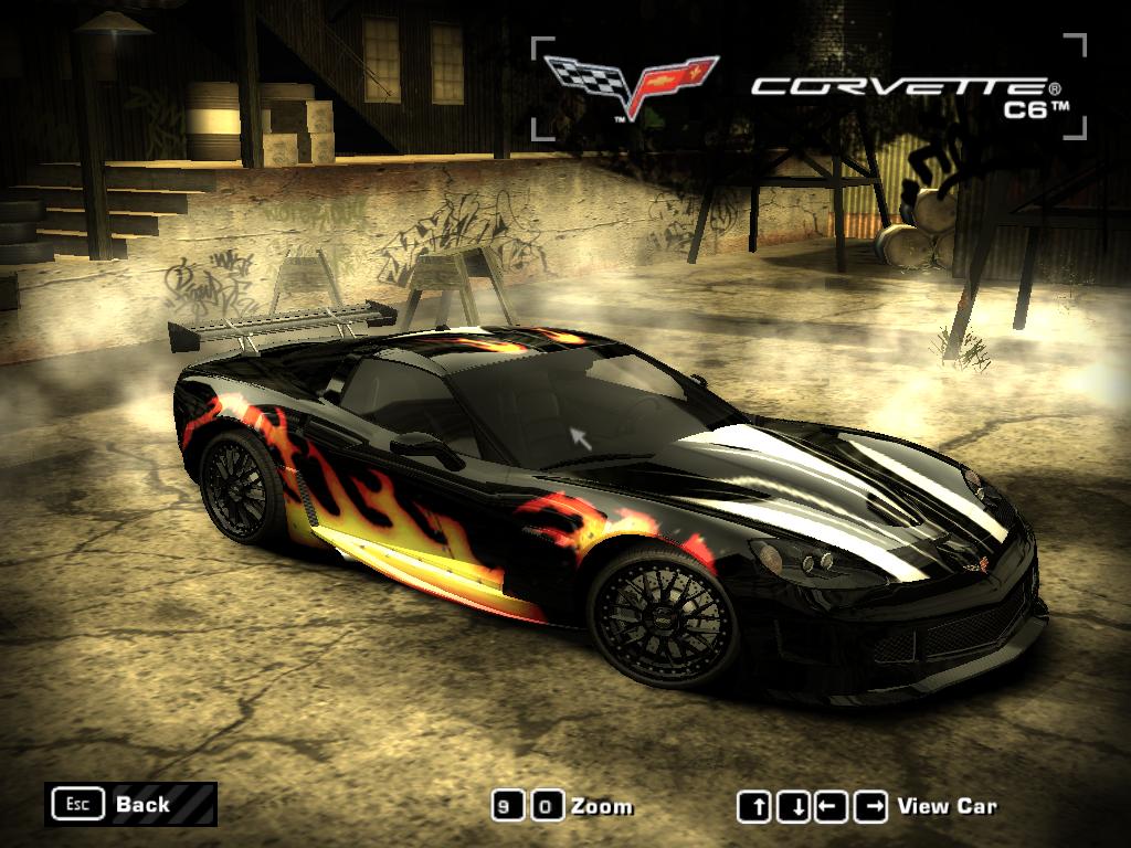 Need For Speed Most Wanted New vinyl for Corvette